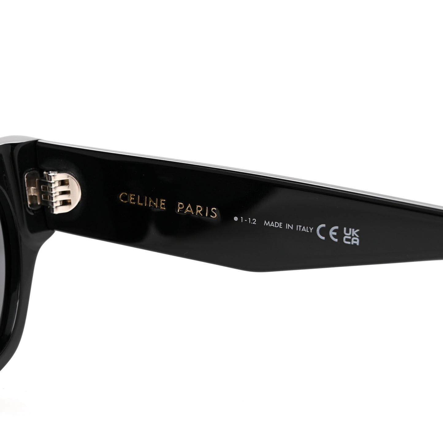 Acetate Cat Eye Sunglasses CL40197U Black
