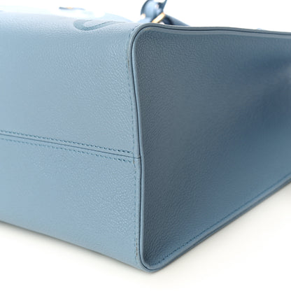 Louis Vuitton Empreinte Monogram Giant By The Pool Onthego MM Summer Blue 11 of 14