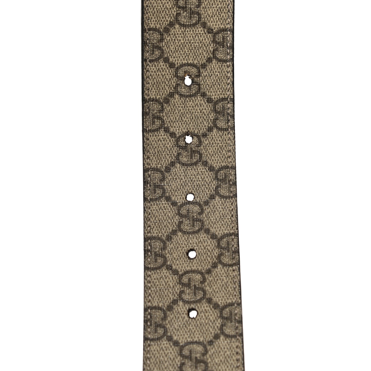 Gucci GG Plus Monogram Interlocking G Belt 80 32 Dark Brown 7 of 11