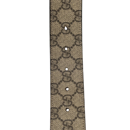 Gucci GG Plus Monogram Interlocking G Belt 80 32 Dark Brown 7 of 11