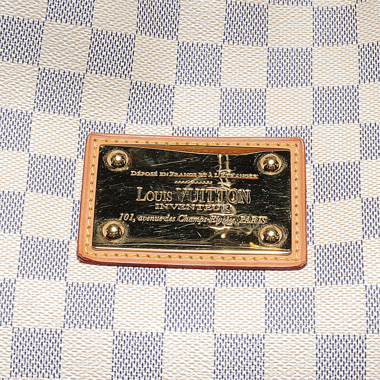 Damier Azur Galliera GM