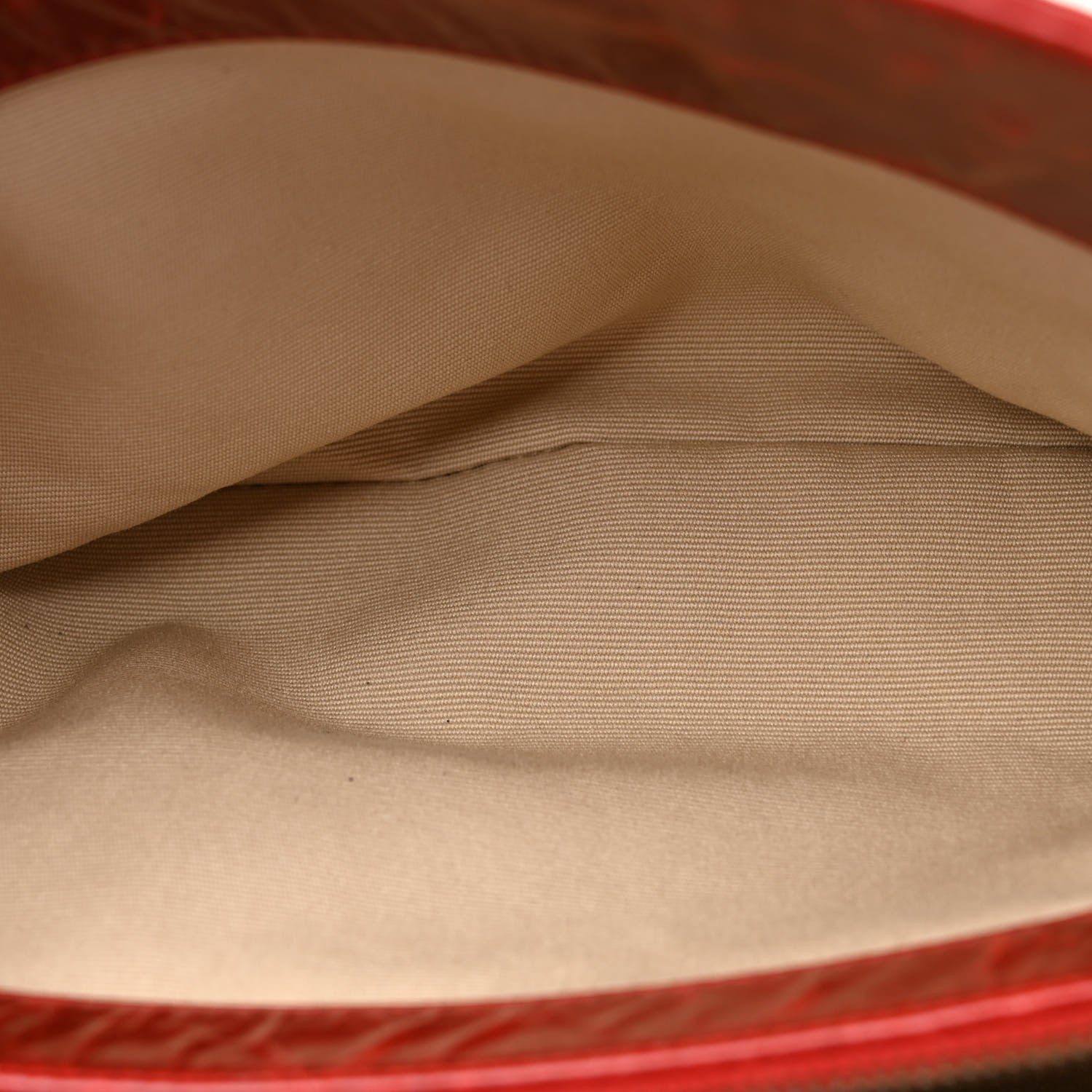 Chanel Glazed Crackled Calfskin Small Reissue Tote Red 6 of 17