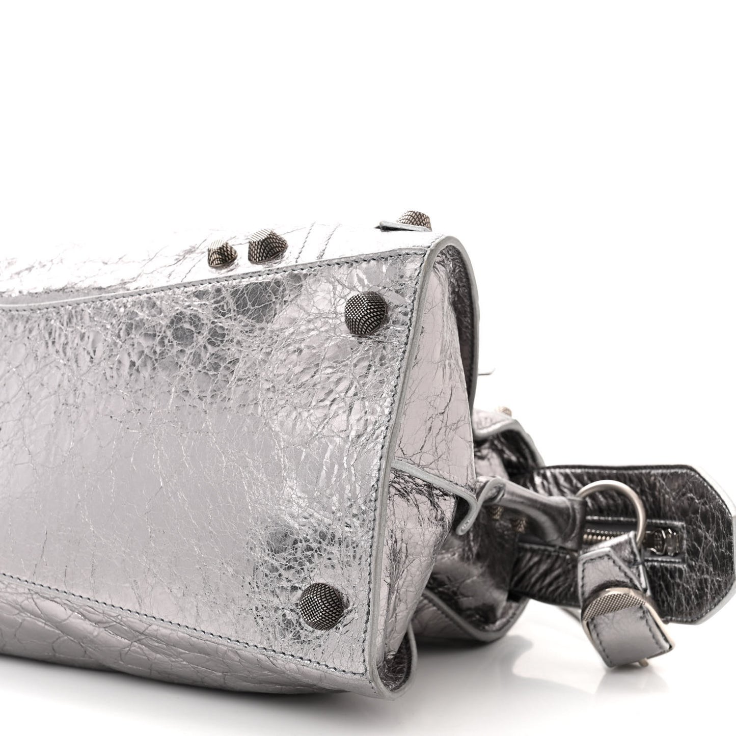 Metallic Agneau Arena Neo Cagole City Silver