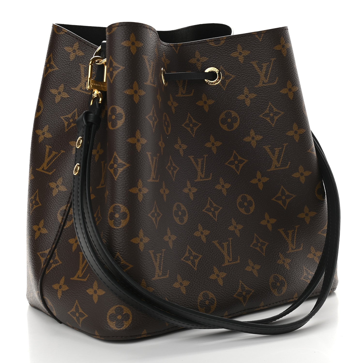 Louis Vuitton Monogram Neonoe MM Black 3 of 8