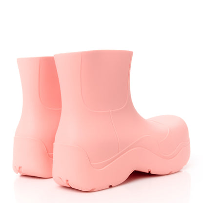 Bottega Veneta Rubber Puddle Ankle Boots 36 Flamingo 4 of 8