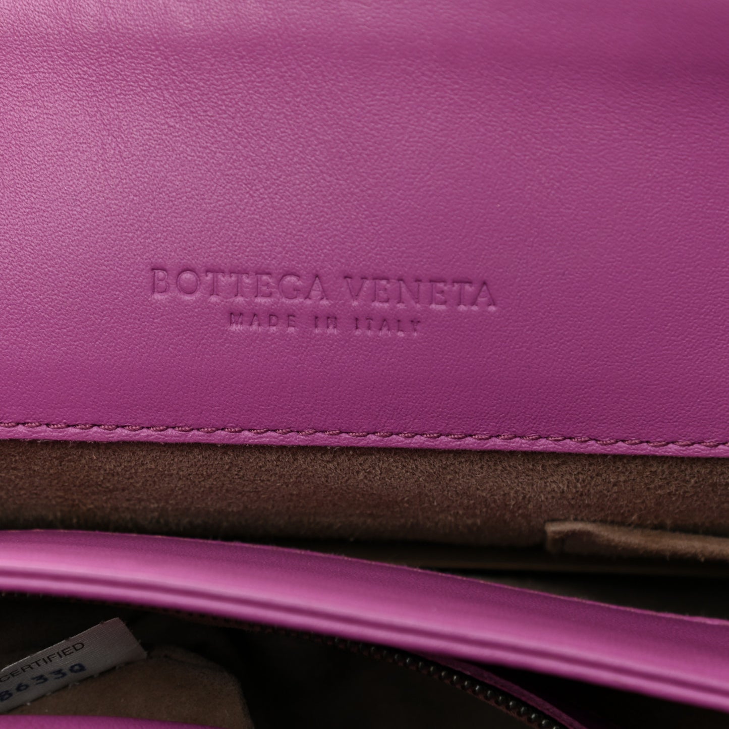Nappa Intrecciato Medium Olimpia Bag Peony