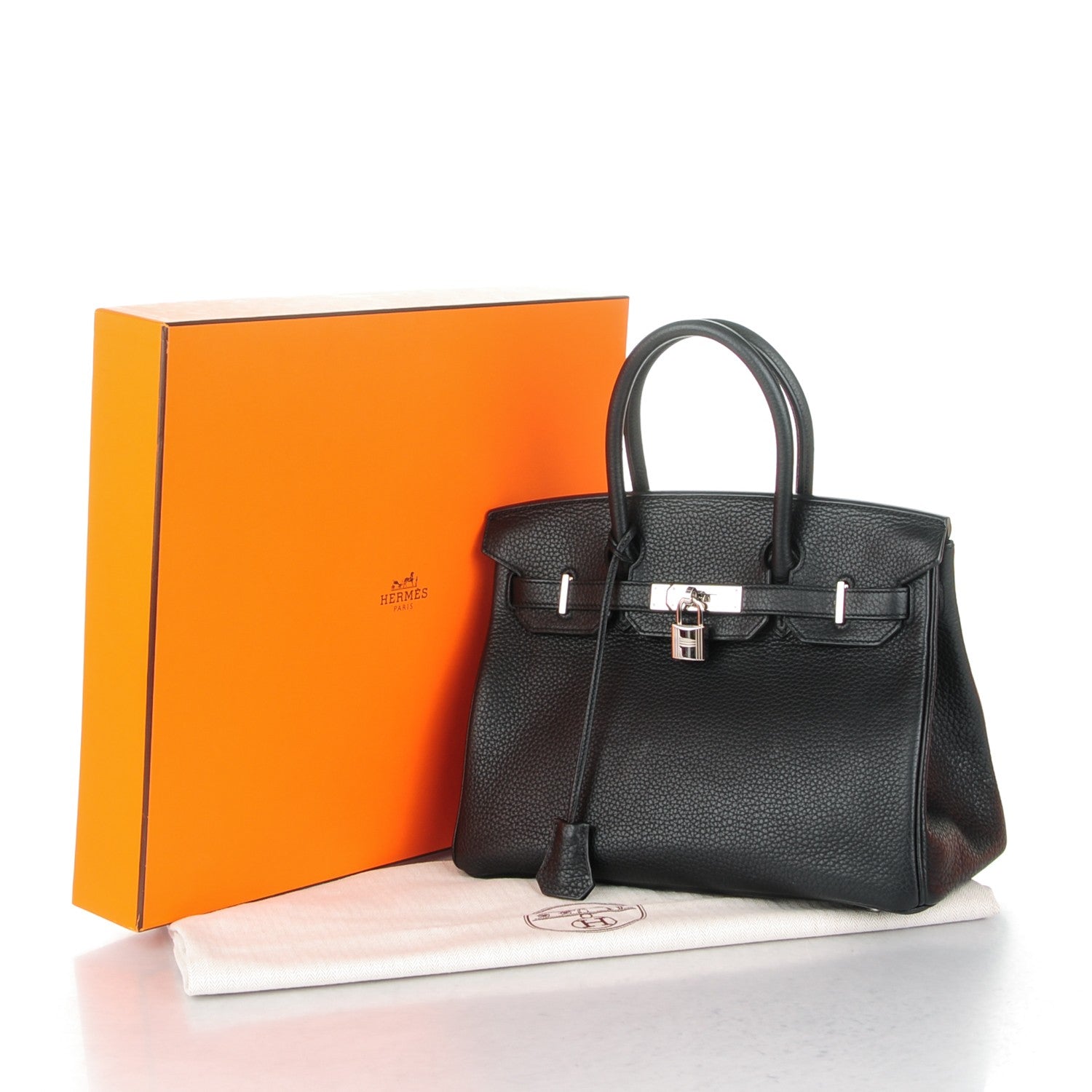 Hermes Togo Birkin 30 Black 7 of 26