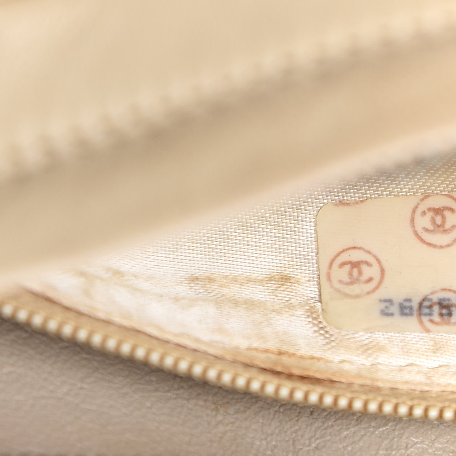 Chanel Lambskin Small Tassel Camera Case Beige 8 of 21