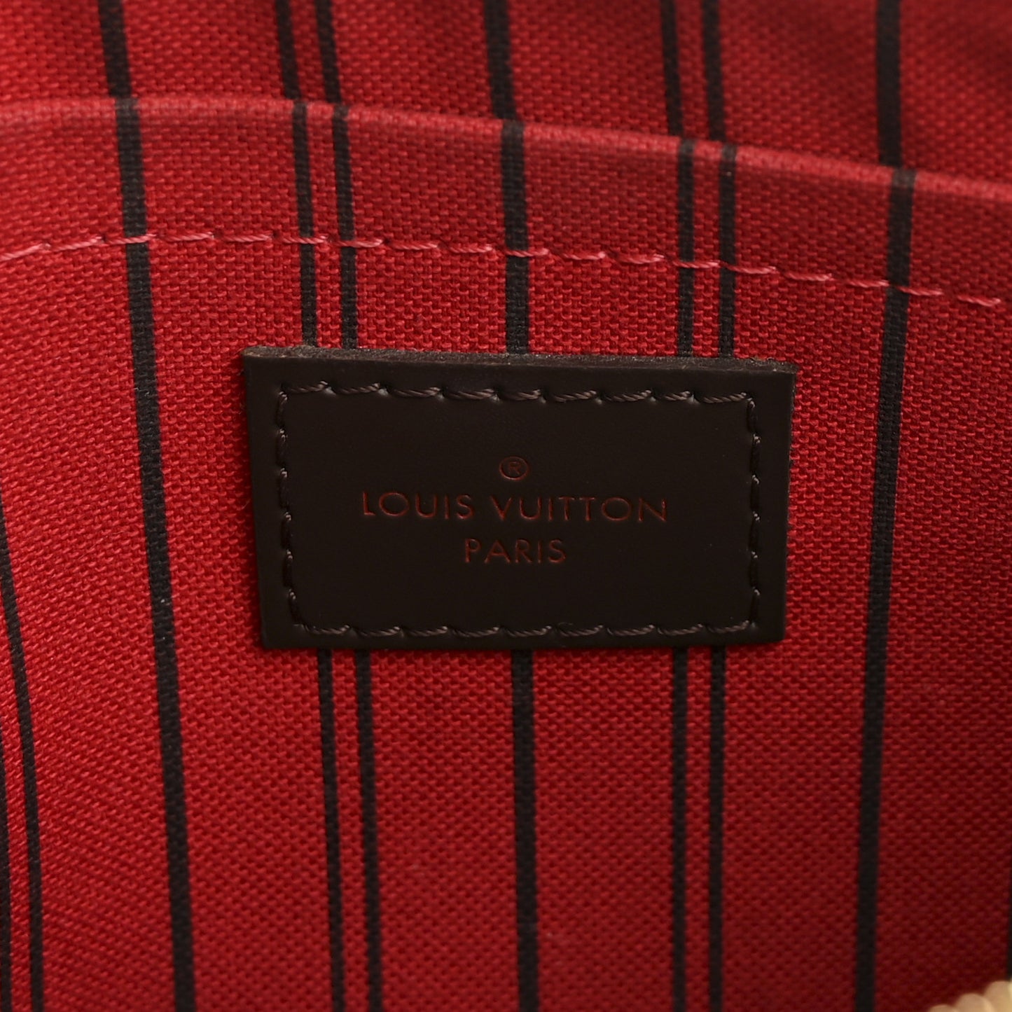 Damier Ebene Neverfull MM GM Pochette