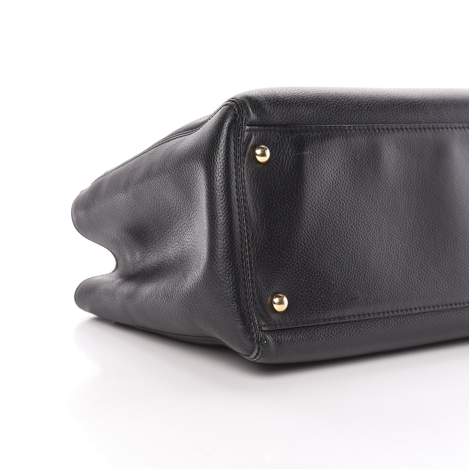 Chanel Calfskin Small Cerf Shopper Tote Black 14 of 17
