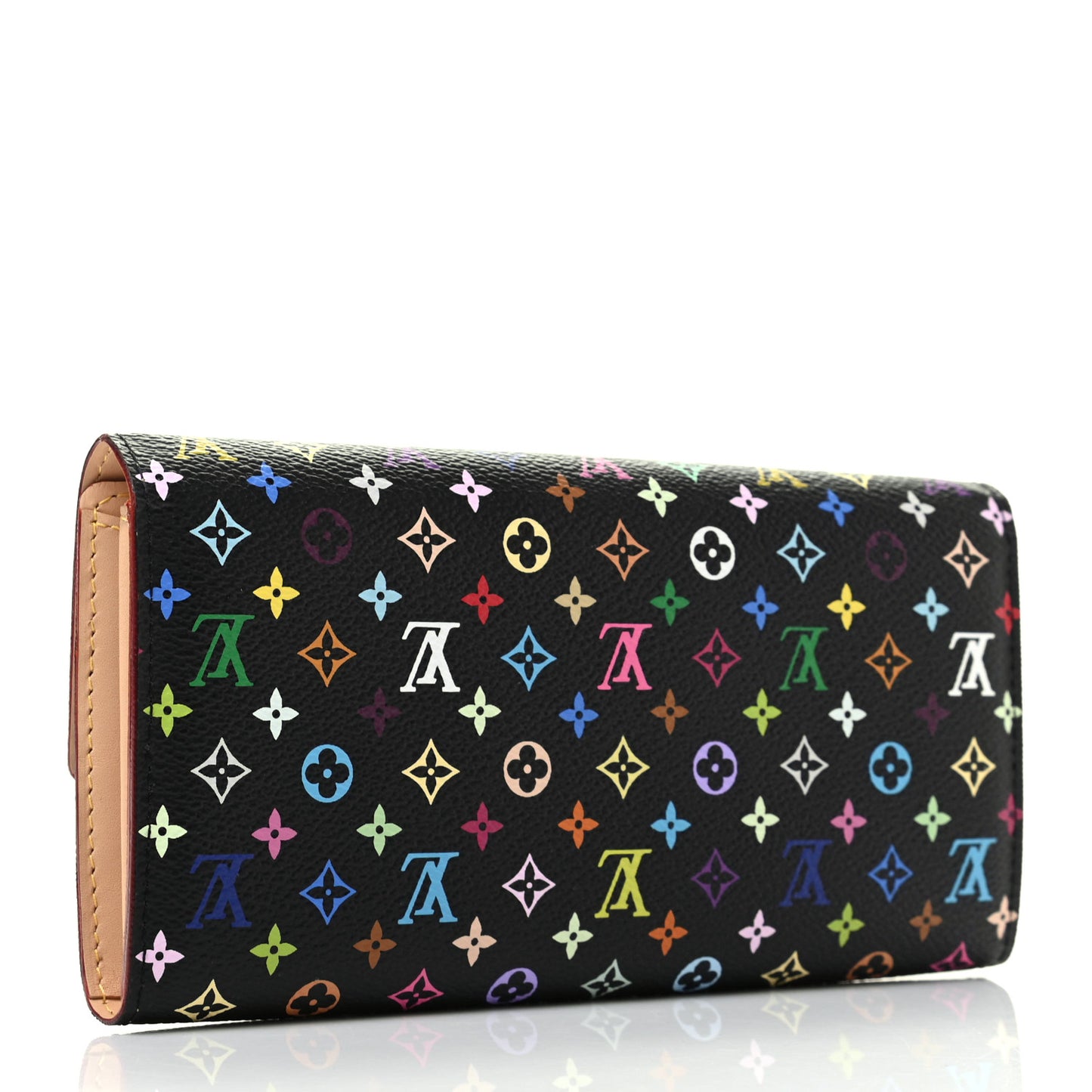 Monogram Multicolor Sarah Wallet Black Grenade