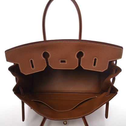 Hermes Togo Birkin 35 Gold 16 of 32
