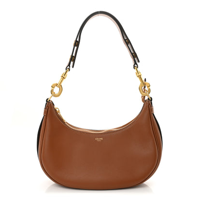 Celine Smooth Calfskin Medium Strap Ava Shoulder Bag Tan 1 of 10