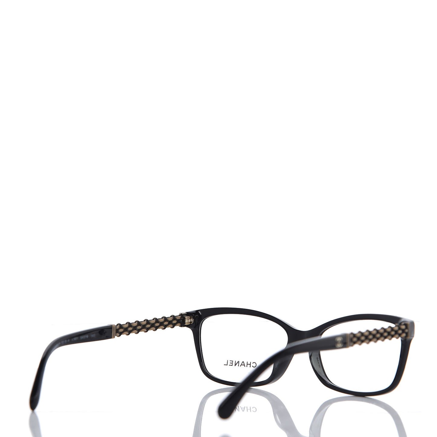 Chain Eyeglasses Frames 3318 Black