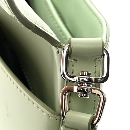 Prada Spazzolato Cleo Flap Shoulder Bag Acqua 12 of 12