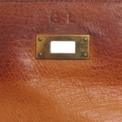 Hermes Ostrich Kelly Retourne 32 Gold 11 of 12