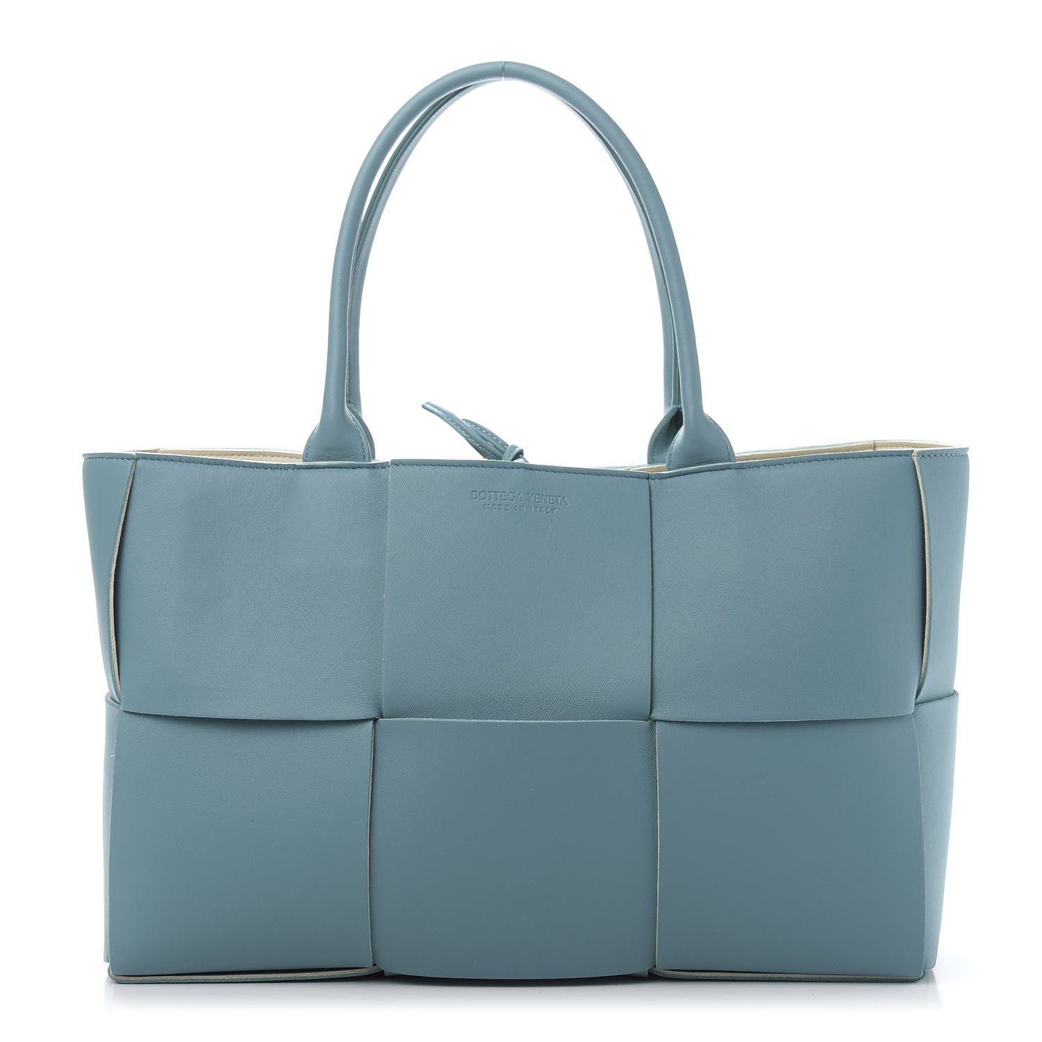 Bottega Veneta Nappa Maxi Intrecciato Medium Arco Tote Linoleum 2 of 11