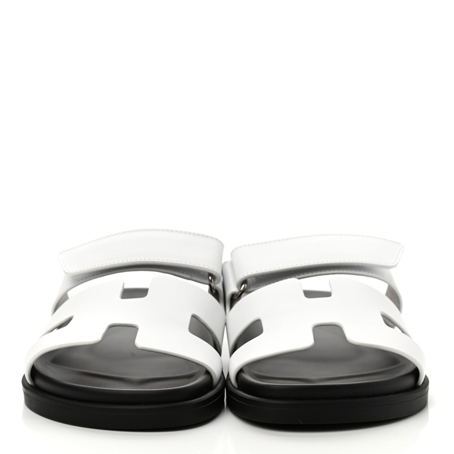 Calfskin Womens Chypre Sandals 38.5 White
