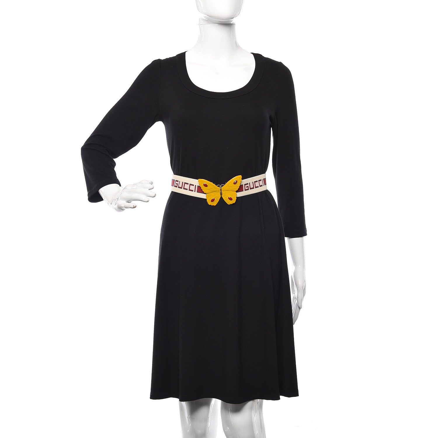 Gucci Enamel Butterfly Belt 100 40 2 of 5