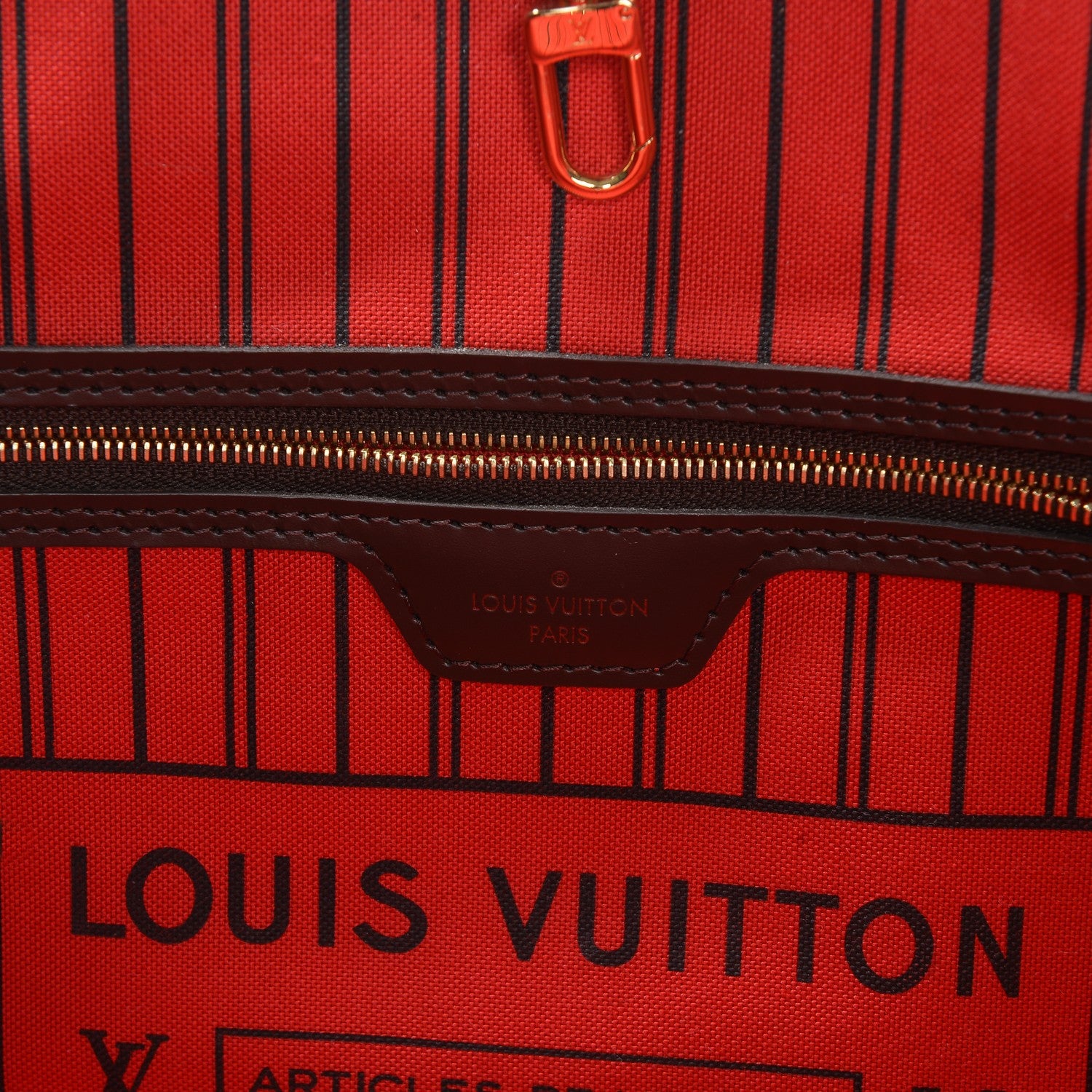 Louis Vuitton Damier Ebene Neo Neverfull MM 7 of 8