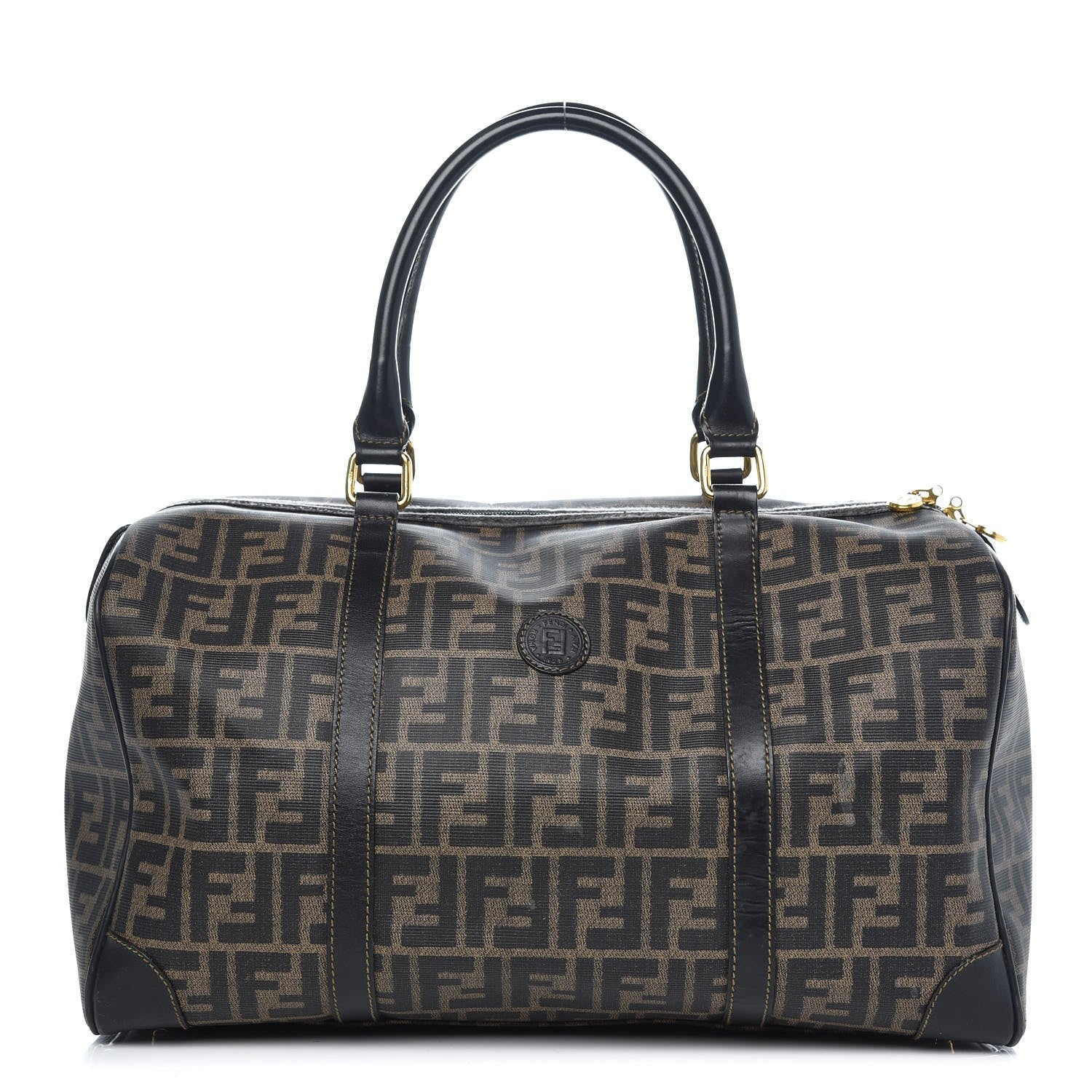 Fendi Zucca Spalmati Duffle Tobacco 1 of 16