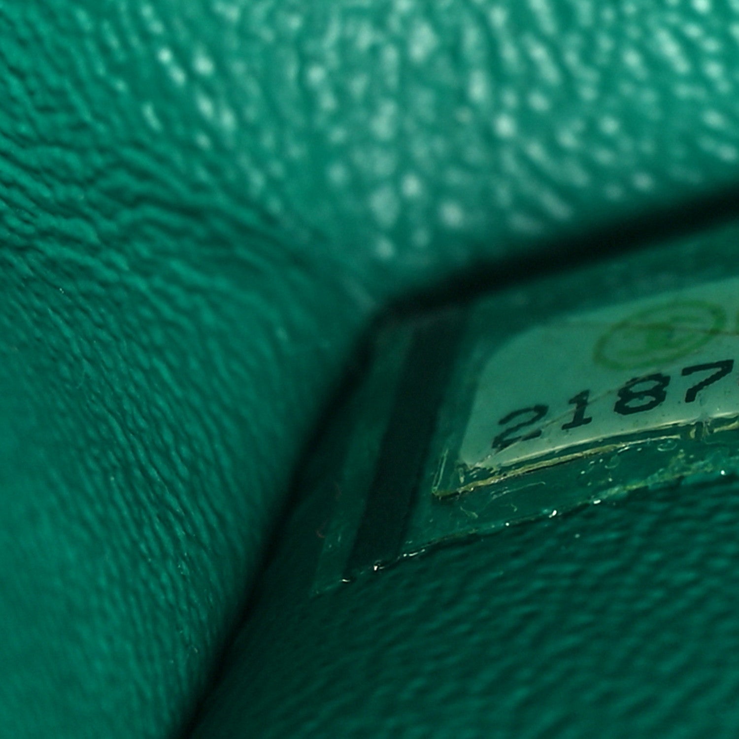 Chanel Tweed Quilted Mini Rectangular Flap Green Multicolor 7 of 11