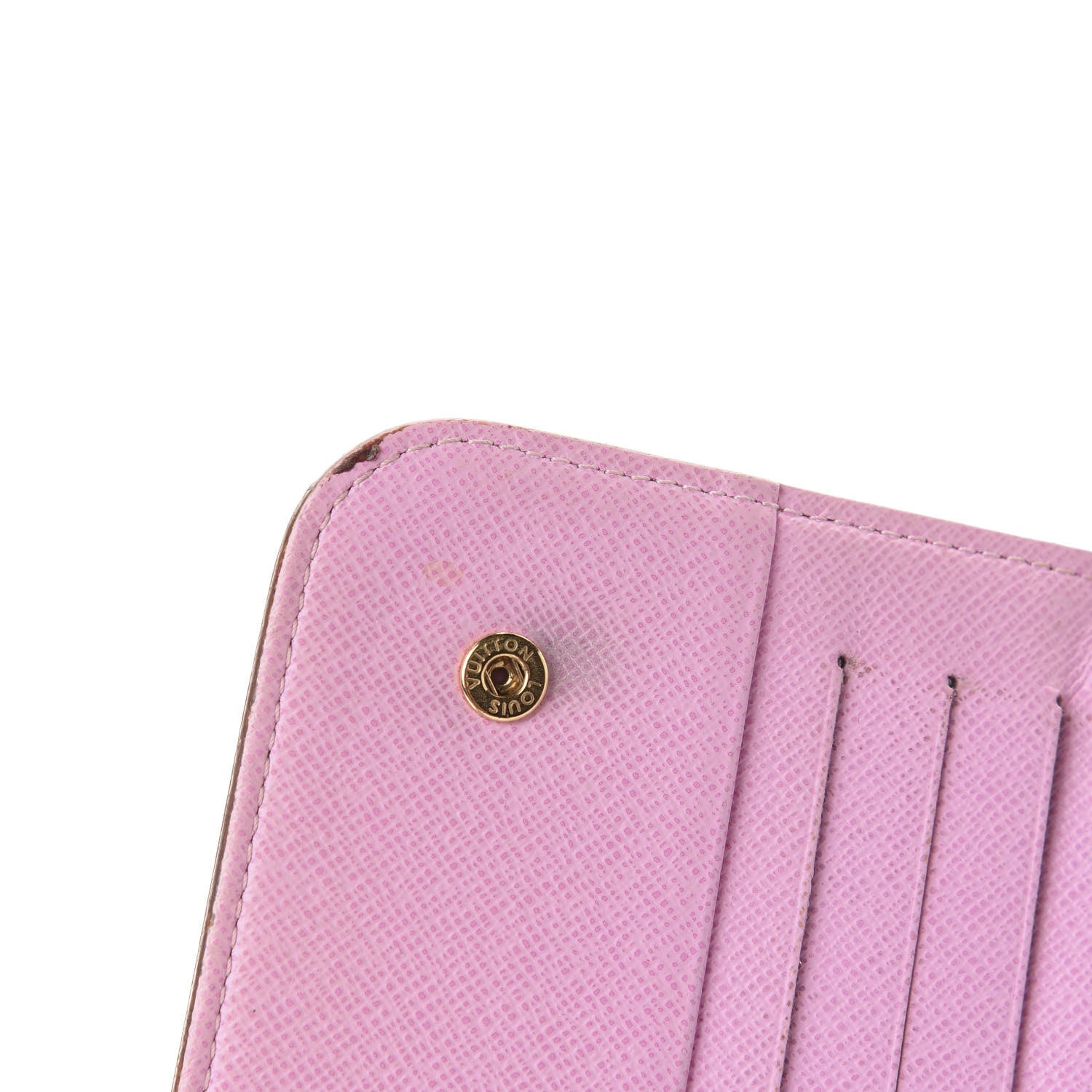 Louis Vuitton Monogram Multicolor Insolite Wallet White Litchi 11 of 12