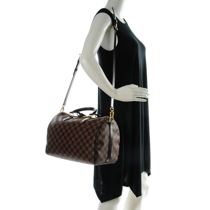 Louis Vuitton Damier Ebene Speedy Bandouliere 30 2 of 8