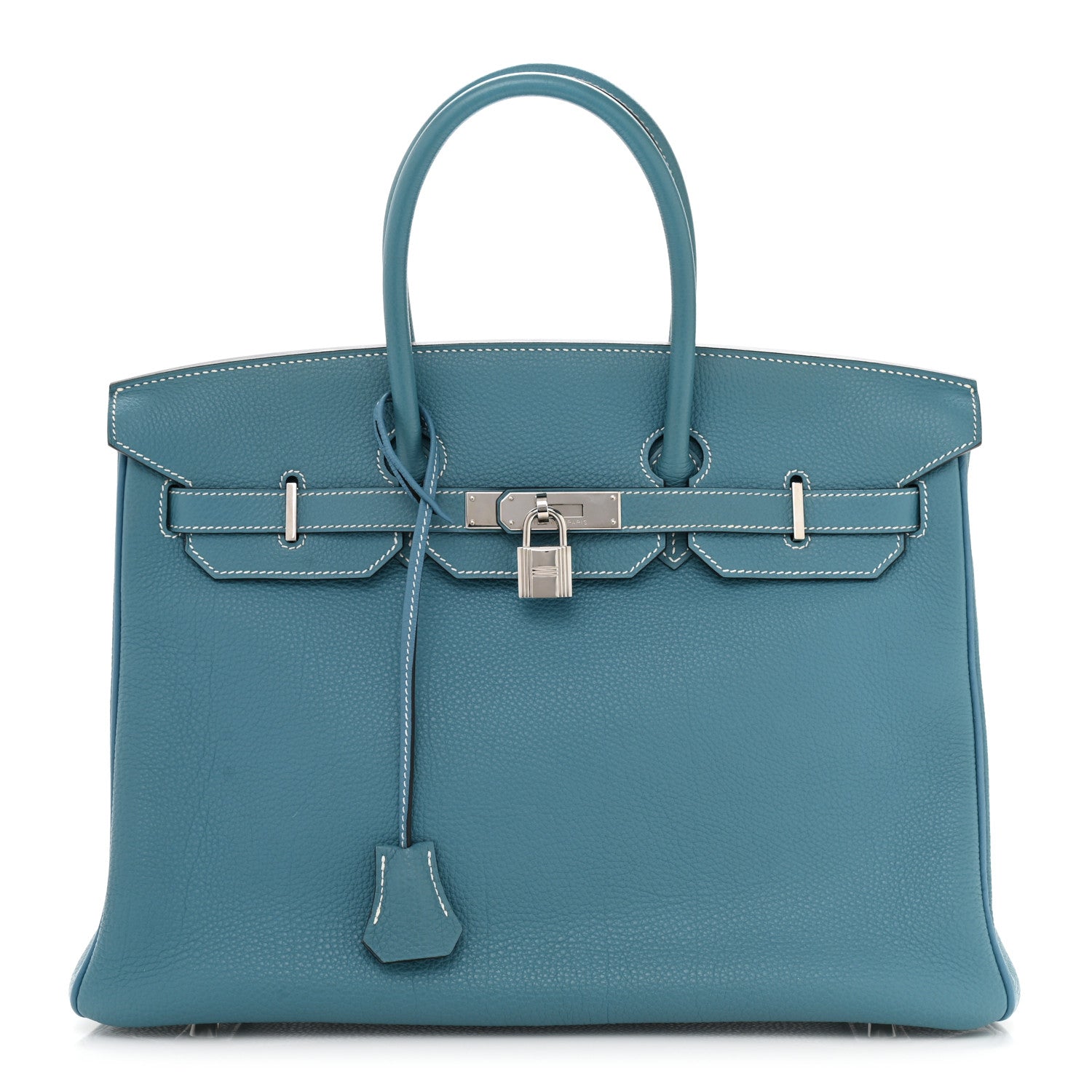 Hermes Togo Birkin 35 Blue Jean 1 of 10