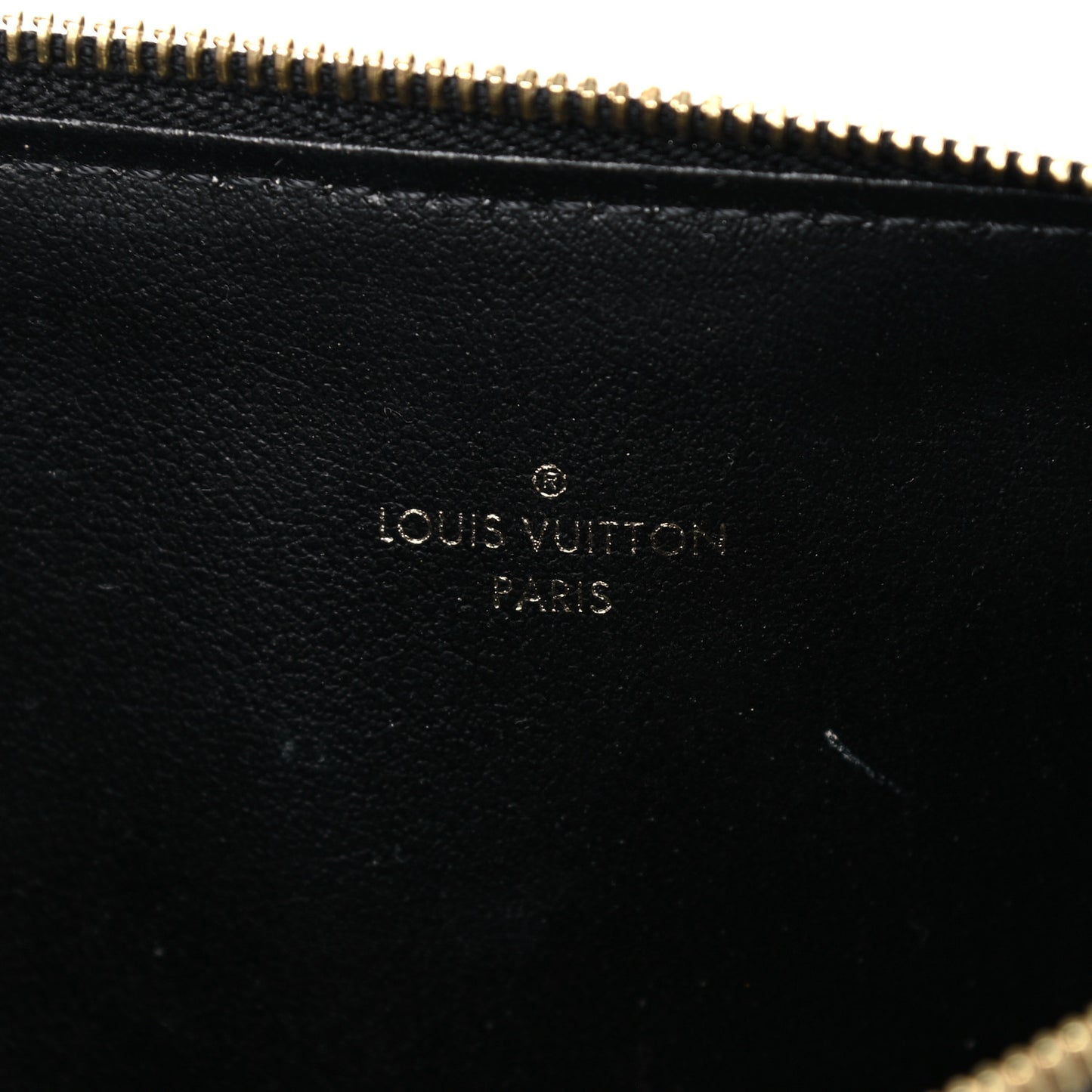 Monogram Blossom Felicie Chain Wallet Zippered Insert