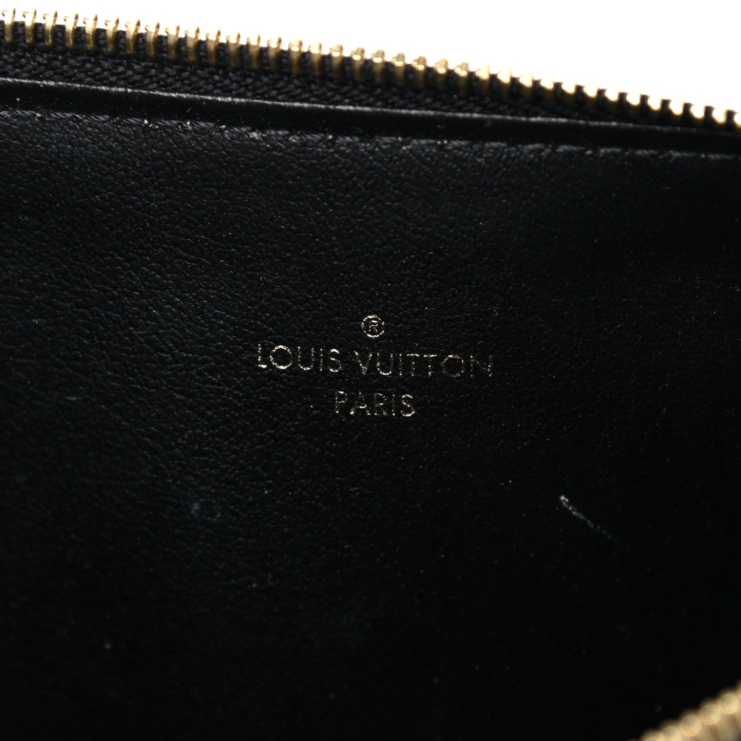 Louis Vuitton Monogram Blossom Felicie Chain Wallet Zippered Insert 6 of 8