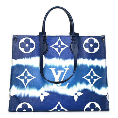 Louis Vuitton Monogram Escale Onthego GM Blue 1 of 11