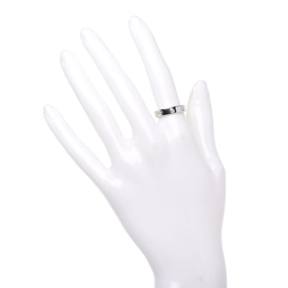 Cartier 18K White Gold Diamond 4mm LOVE Wedding Band Ring 52 6 2 of 5