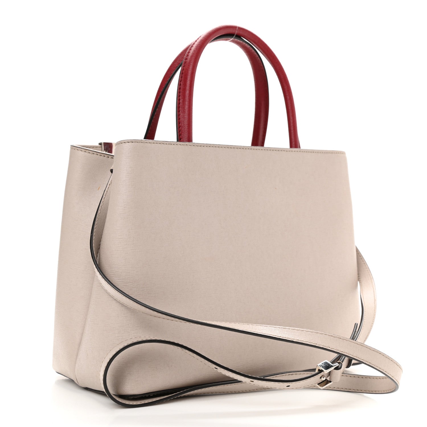 Fendi Vitello Elite Monster Petite 2Jours Tote Polvere Ribes Multicolor 3 of 10