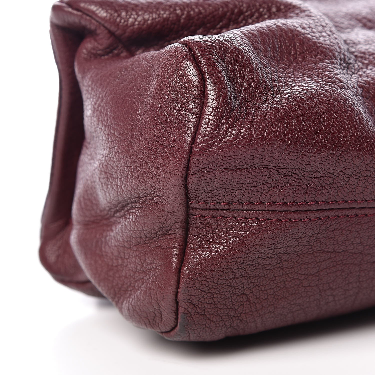Givenchy Sugar Goatskin Pandora Wristlet Oxblood 8 of 13