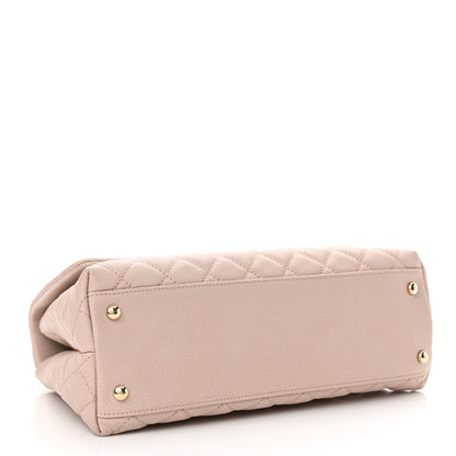 Chanel Caviar Quilted Small Coco Handle Flap Lilas Lilac 4 of 12