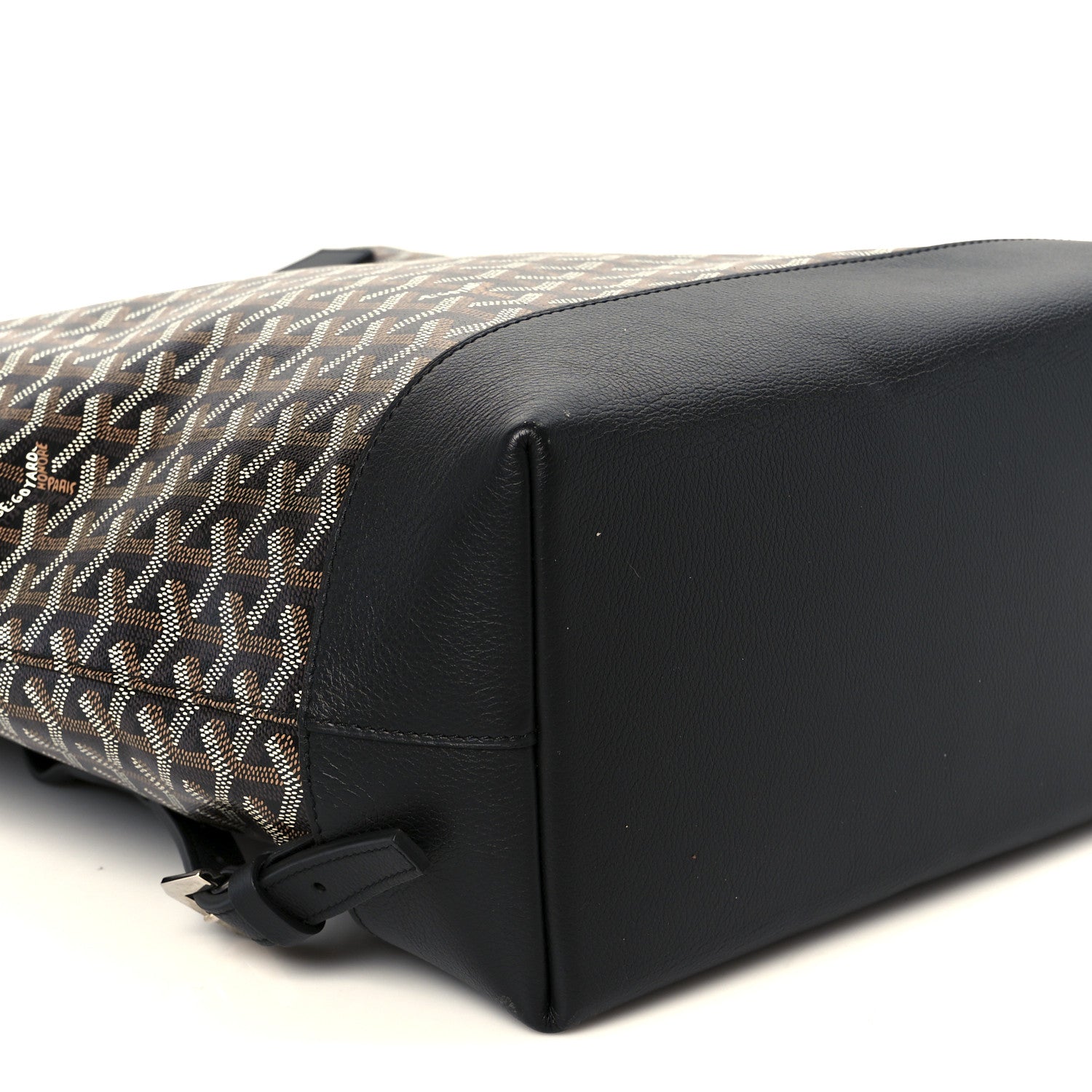 Goyard Goyardine Calfskin Cisalpin Backpack Black 9 of 10
