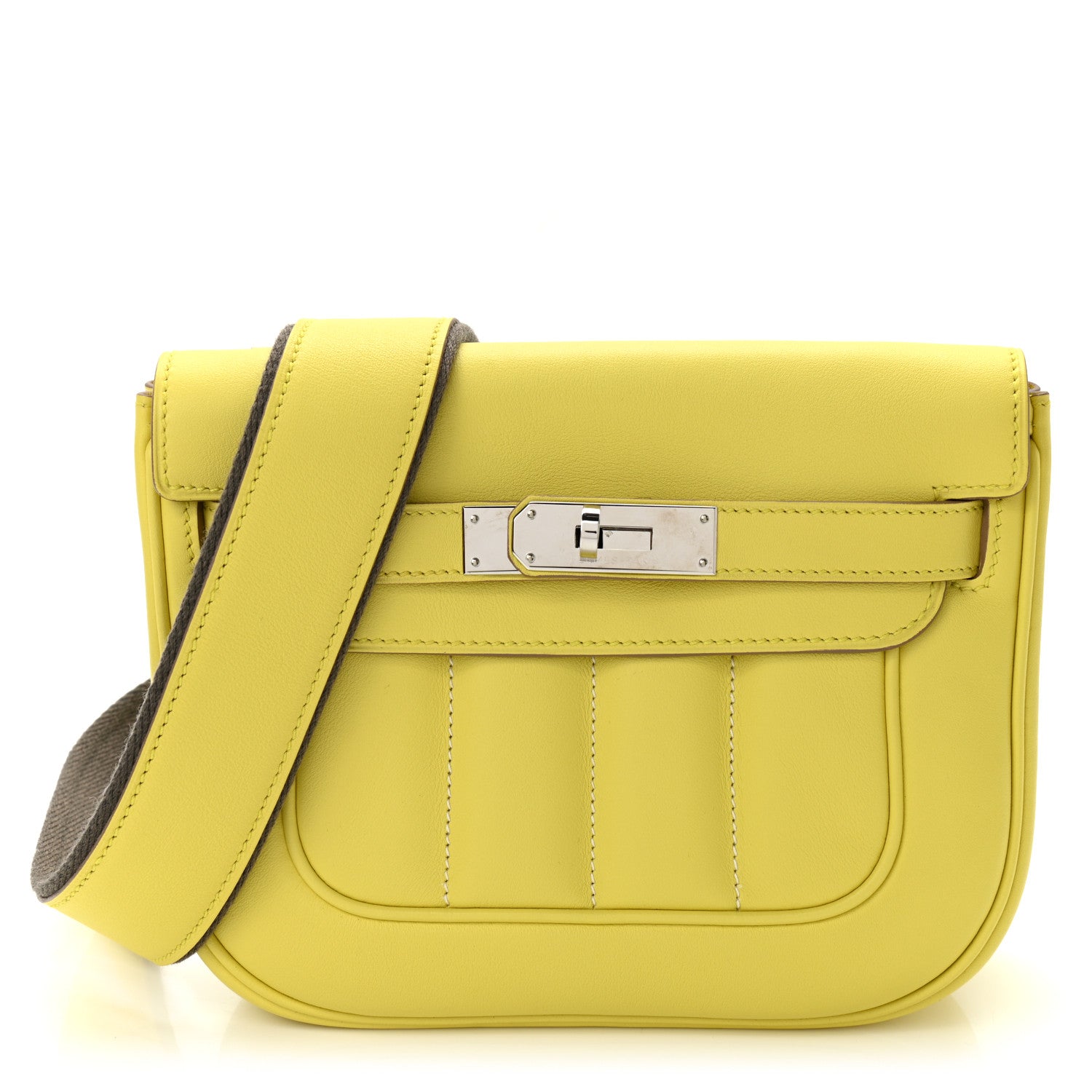 Hermes Swift Mini Sac Berline Soufre 1 of 13