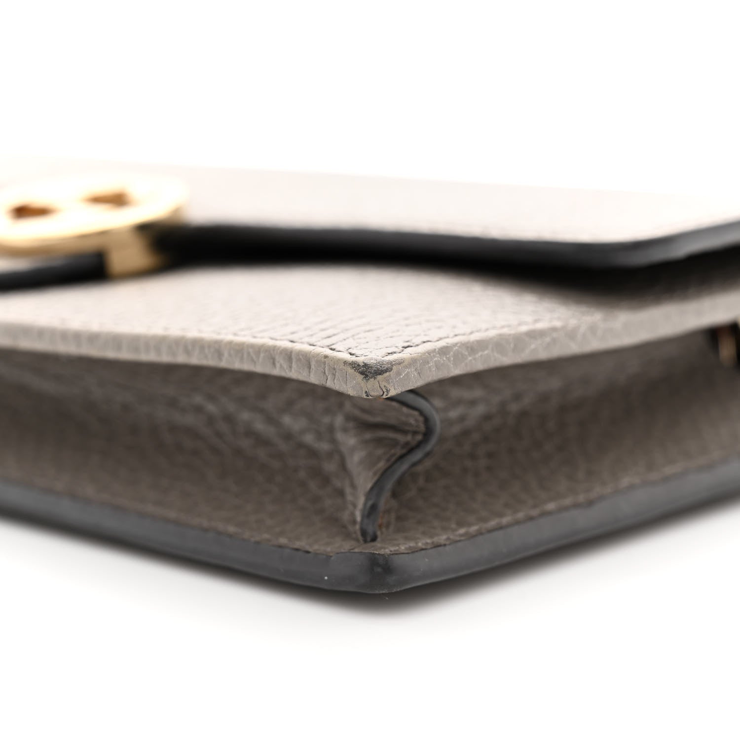 Gucci Dollar Calfskin Interlocking G Chain Wallet Loess 10 of 11