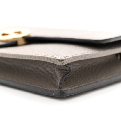 Gucci Dollar Calfskin Interlocking G Chain Wallet Loess 10 of 11