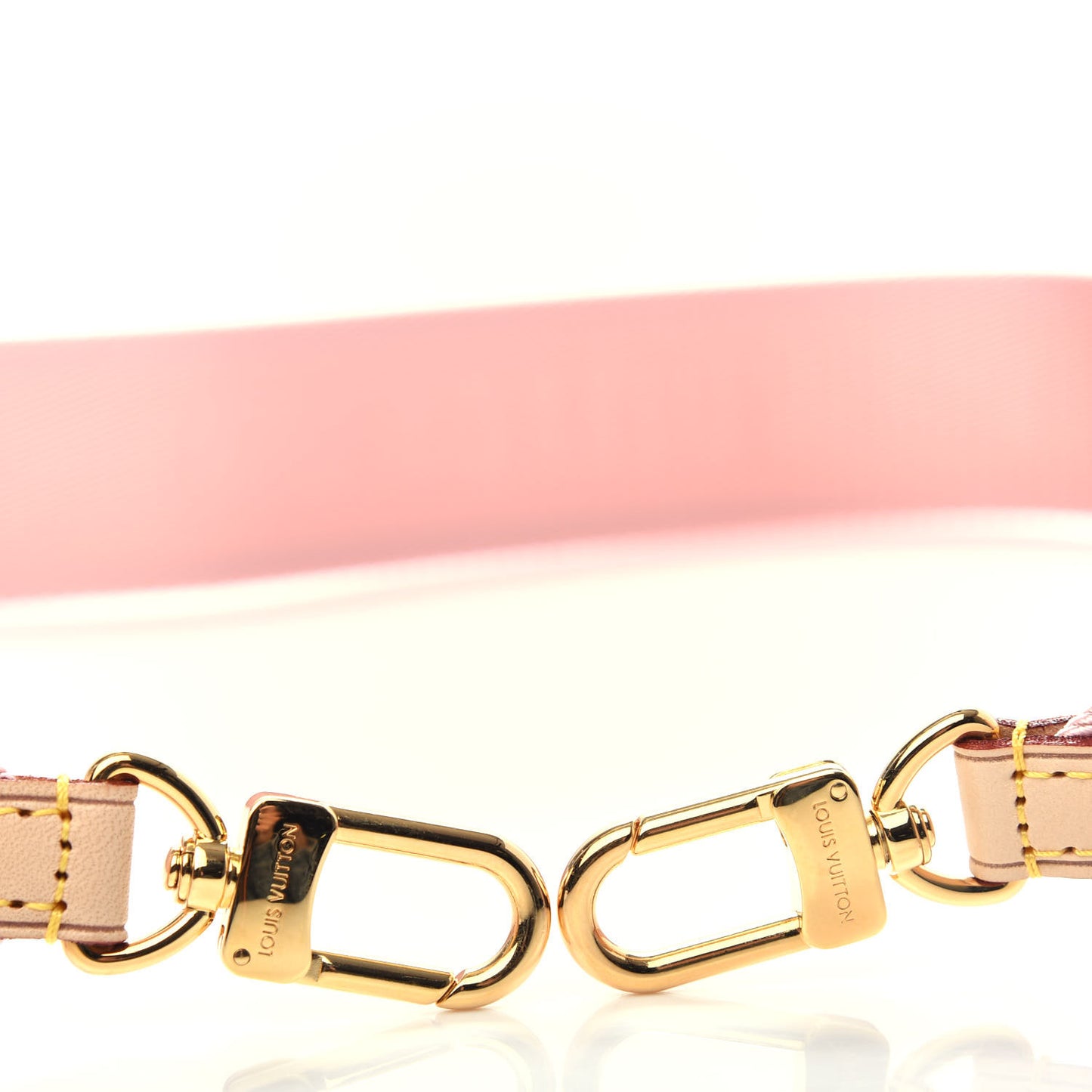 Monogram Multi Pochette Accessories Shoulder Strap Rose Clair