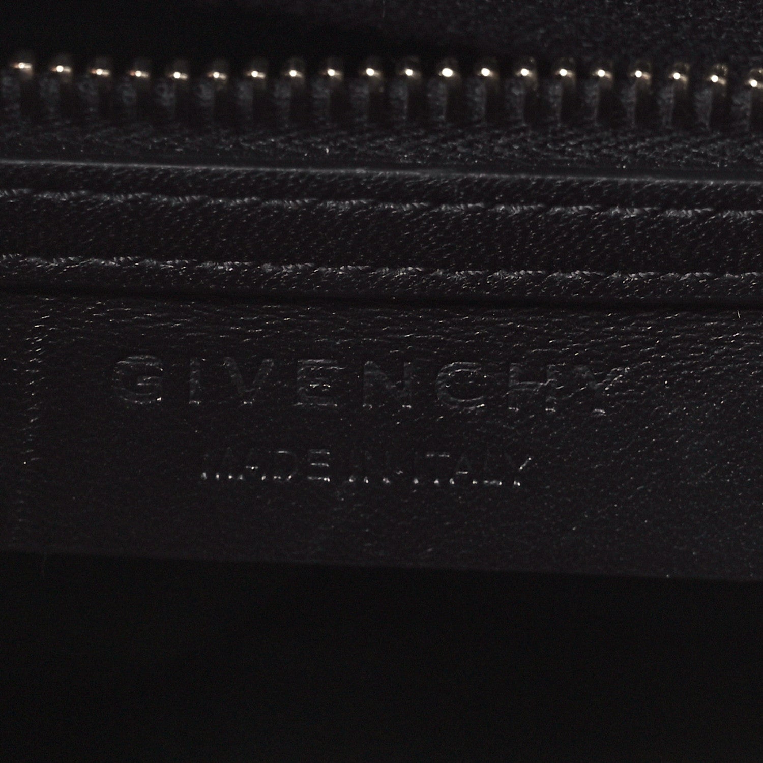 Givenchy Calfskin Crocodile Embossed Mini Antigona Black 6 of 11
