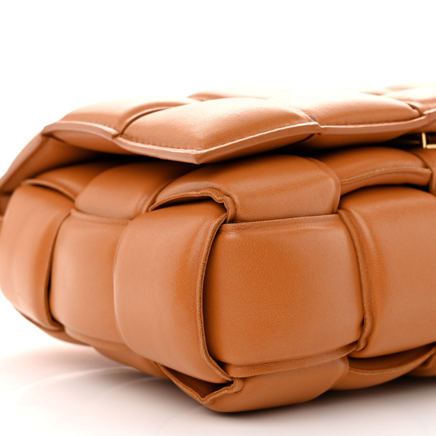 Bottega Veneta Nappa Maxi Intreccio Padded Cassette Crossbody Bag Clay 9 of 13