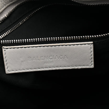 Balenciaga Chevre Silver Metallic Edge Hardware City Gris Glace 7 of 13