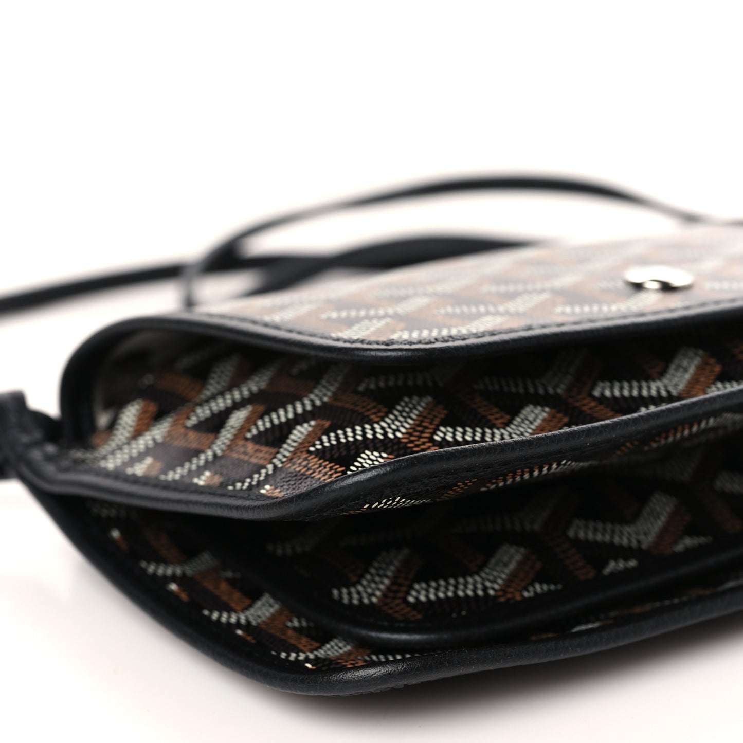 Goyardine Plumet Wallet Clutch Black