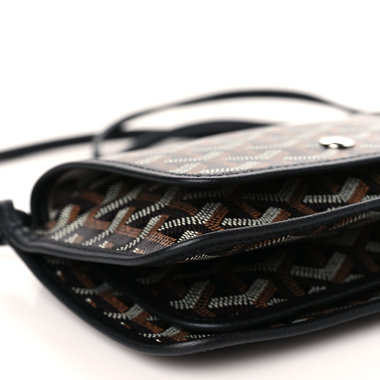 Goyard Goyardine Plumet Wallet Clutch Black 7 of 8