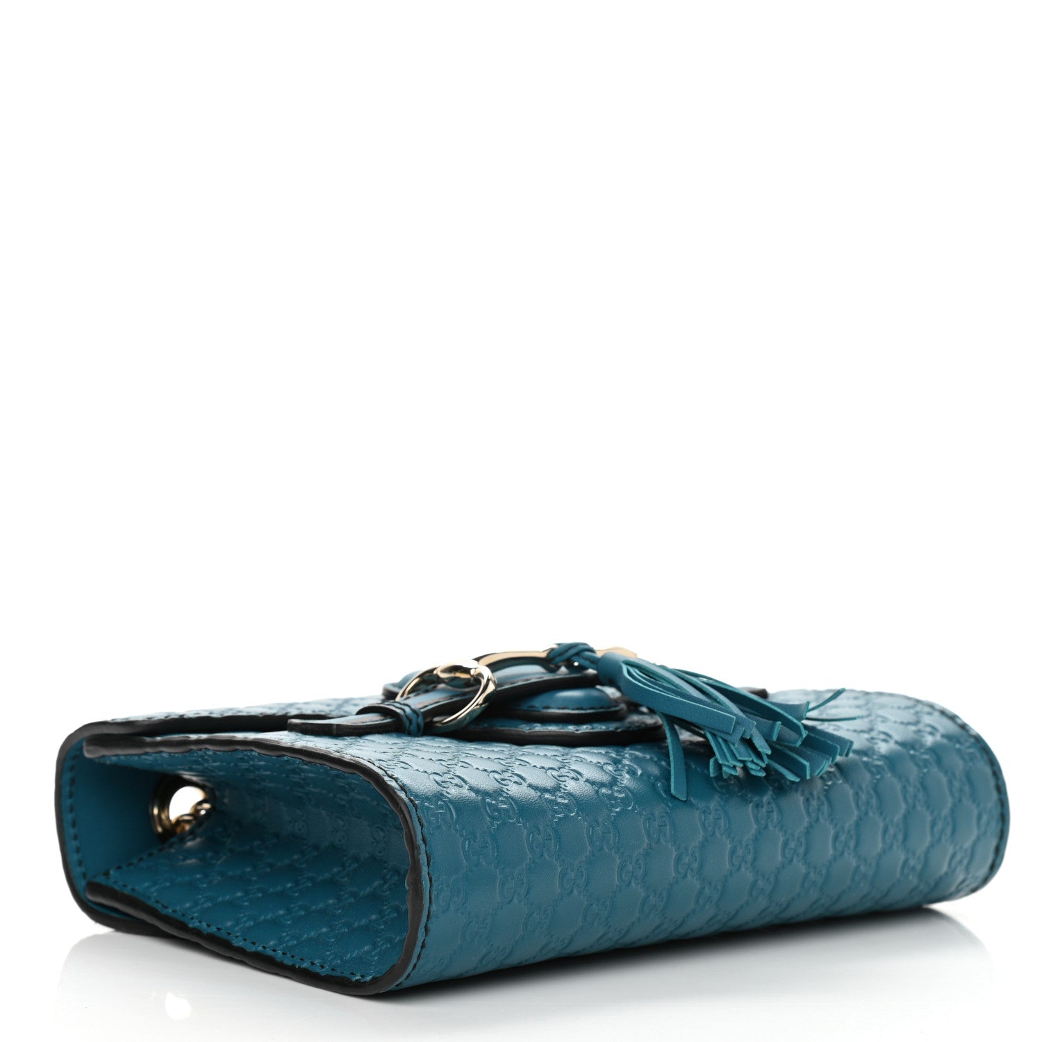 Gucci Microguccissima Mini Emily Shoulder Bag Deep Cobalt 4 of 10