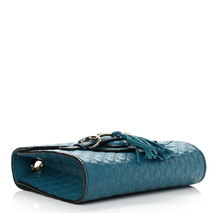 Gucci Microguccissima Mini Emily Shoulder Bag Deep Cobalt 4 of 10