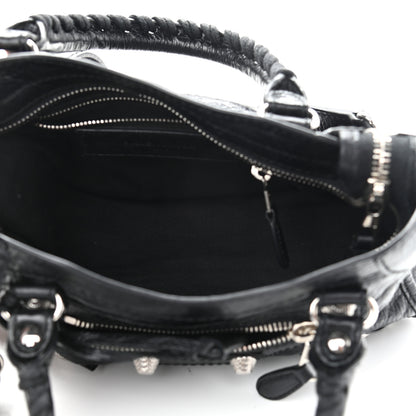 Balenciaga Agneau Giant 12 Silver Hardware Mini City Black 5 of 11