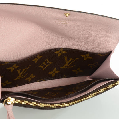 Louis Vuitton Monogram Emilie Wallet Rose Ballerine 7 of 7